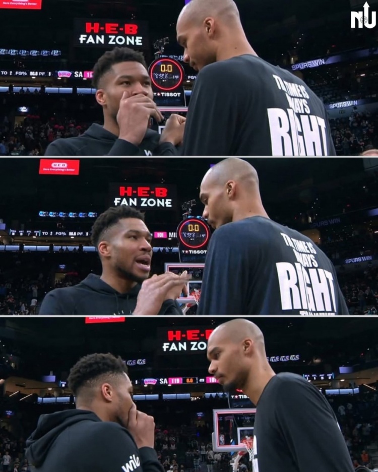 九游app最新版下载安装-怪兽+外星人？字母哥赛后捂嘴与文班密谈！美媒：这将彻底摧毁NBA